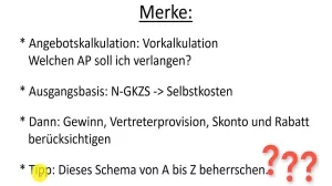 Video: Kostenträgerstückrechnung