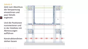 Video: Zeichnen einer Balkenschalung