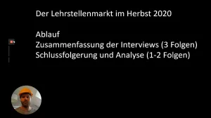 Video: Infos zum Ausbildungsjahr 2020/2021: Überblick