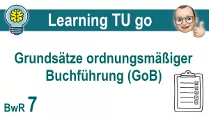 Video: Grundsätze ordnungsmäßiger Buchführung (GoB)
