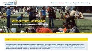 Unterrichtsbaustein: Alltagsleben in den zwei deutschen Staaten