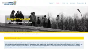 Unterrichtsbaustein: Der Mauerfall und das Jahr 1989