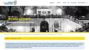 Unterrichtsbaustein: Rassismus und Gewalt nach 1990