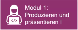Arbeitsblatt: Modul 1: Produzieren und präsentieren / Office-Programme Word, Excel, PowerPoint (pdf)