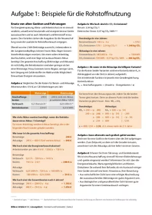 Arbeitsblatt: Lösungsblatt "Forstwirtin und Forstwirt"