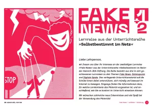 Unterrichtsbaustein: Unterrichtsreihe "Selbstbestimmt im Netz" - Leitfaden Fake News