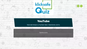 Lernspiel: Quiz zum Thema YouTube