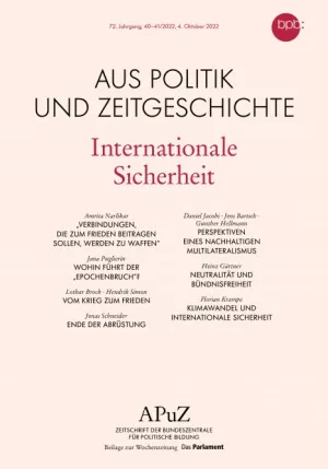 Text: Internationale Sicherheit