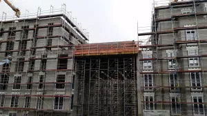 Bild: Schalung: Unterkonstruktion