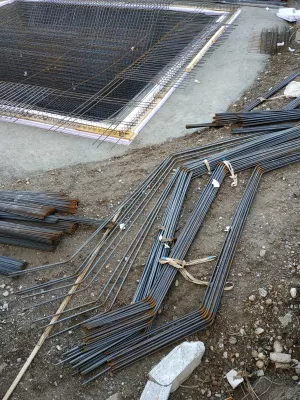 Bild: Betonstahl: Stabstahl gebogen