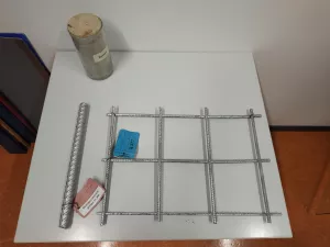 Bild: Betonstahl: Bewehrung mit Stab und Matte