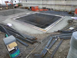 Bild: Bewehrung: Fundament
