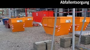 Video: Baustelleneinrichtung: Abfallentsorgung