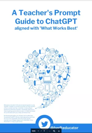 Handbuch: A Teacher's Prompt Guide to ChatGPT
