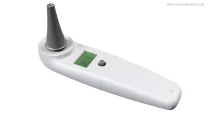 Bild: Infrarot-Thermometer Ohr