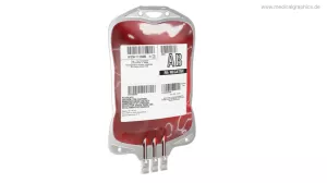 Bild: Blutbeutel für Transfusion