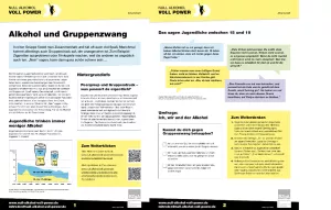 Arbeitsblatt: Arbeitsblatt: Alkohol und Gruppenzwang