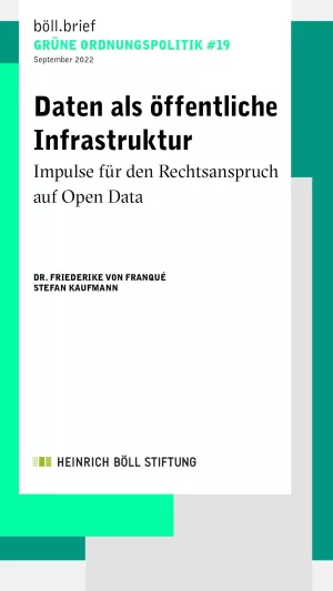 Broschuere: Daten als öffentliche Infrastruktur