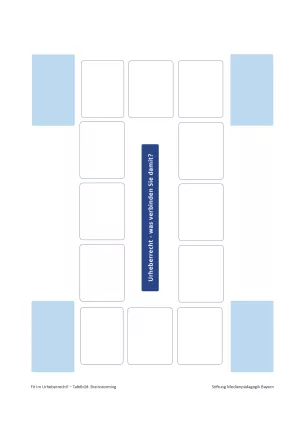 Veranschaulichung: Fit im Urheberrecht! Folienvorlagen