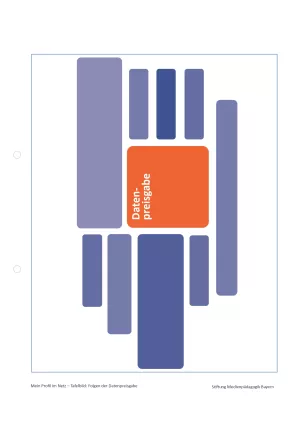 Veranschaulichung: Mein Profil im Netz - Folienvorlagen