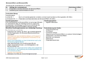Unterrichtsbaustein: Präsentation der Besonderheiten der Binnenschifffahrt