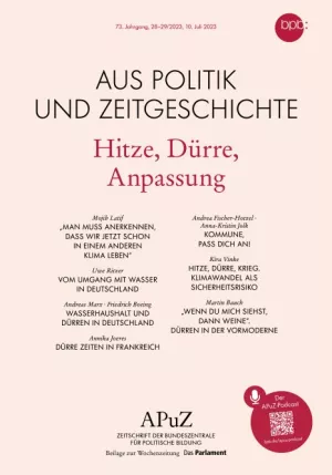 Text: Hitze, Dürre, Anpassung