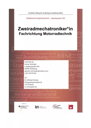 Unterrichtsbaustein: BBNE für Zweiradmechatroniker/innen - Motorradtechnik - Hintergrundmaterial