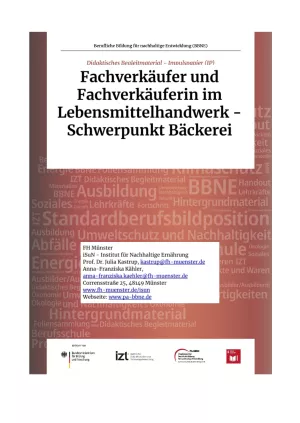 Unterrichtsbaustein: BBNE für Fachverkäufer/innen im Lebensmittelhandwerk - Bäckerei - Impulspapier