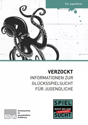 Broschuere: Verzockt - Informationen zur Spielsucht für Jugendliche