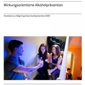 Broschuere: Wirkungsorientierte Alkoholprävention