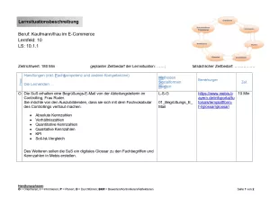 Unterrichtsbaustein: Lernsituation "Prozesse im E-Commerce und PDCA-Zyklus": Digital-Dialog (ZIP-Datei) (LF 10)