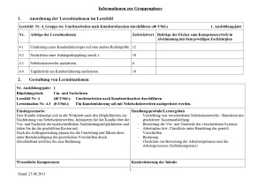 Unterrichtsplanung: Kundenfahrzeug mit Nebelscheinwerfern nachrüsten