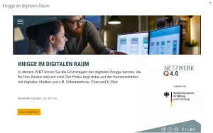Kurs: Knigge im digitalen Raum