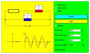Interaktion: Einfache Wechselstromkreise
