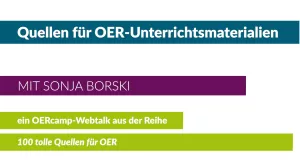 Video: Quellen für OER-Unterrichtsmaterialien – Open Educational Resources für Schule und Nachhilfe