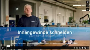 Video: Innengewinde schneiden