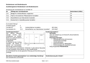 Unterrichtsplanung: Musterflächen aus Natursteinen herstellen (PDF)