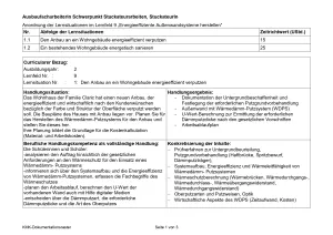 Unterrichtsplanung: Den Anbau an ein Wohngebäude energieeffizient verputzen (PDF)