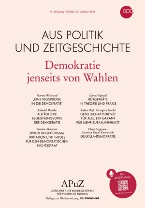 Text: Demokratie jenseits von Wahlen