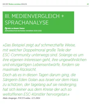 Unterrichtsbaustein: Medien verstehen | Kapitel 5: Medienvergleich und Sprachanalyse