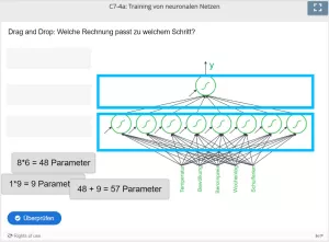 Lernspiel: C7-4 Drag and Drop: Welche Rechnung passt zu welchem Schritt? (Quiz zum Video)