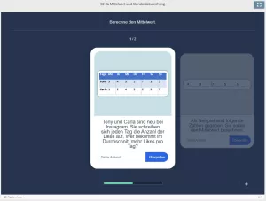 Lernspiel: C2-2 Flashcards: Mittelwert berechnen (Quiz zum Video)