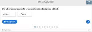 Lernspiel: C7-5 Question Set: Entropie und Kreuzentropie (Quiz zum Video)