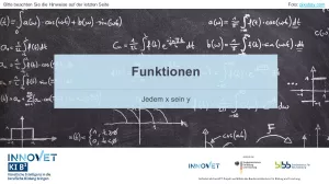 Presentation: C1-2 Funktionen - Jedem x sein y (Folien zum Video)