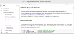 Sonstiges: C5-1 Jupyter Notebook: Evaluationsmaße für Klassifikation