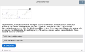 Lernspiel: C2-1 Multiple Choice: Eigenschaften zur Unterscheidung der Arten (Quiz zum Video)