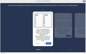 Lernspiel: C2-2 Flashcards: Standardabweichung (Quiz zum Video)