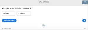 Lernspiel: C4-2 Question Set: Entropie und Wahrscheinlichkeitsverteilungen (Quiz zum Video)