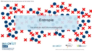 Presentation: C4-2 Entropie - Ein Maß für den Informationsgehalt (Folien zum Video)