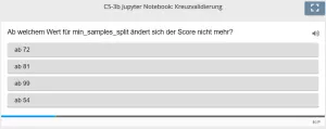 Lernspiel: C5-3 Single Choice: Mindestmenge für Split (Quiz zum Jupyter Notebook)